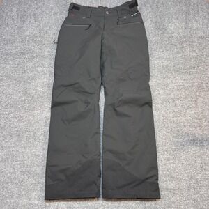 Flylow Snow Pants Mens Medium 30x32 Black Insulated Intuitive Ski Snowboard